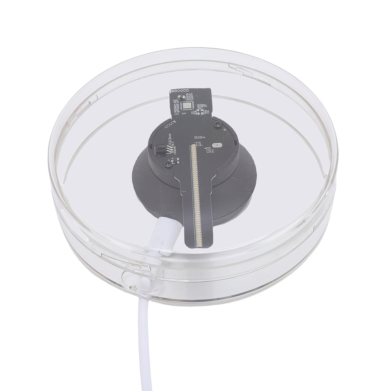 Fabater Fan con Ologramma 3D Display Pubblicitario con Risoluzione HD Vivida 1080X1600 per Negozi Aziendali, Telecomando WiFi per Ristoranti
