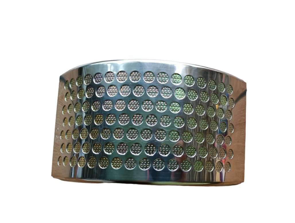 Stainless Steel Flour Mill Jali 2.5 No Jaali for 1 hp Flour Mill | 2.5 no. Gharghani jaali | 1 HP Box Type Flour Mill Jali |Flour Mill seive-picture-27