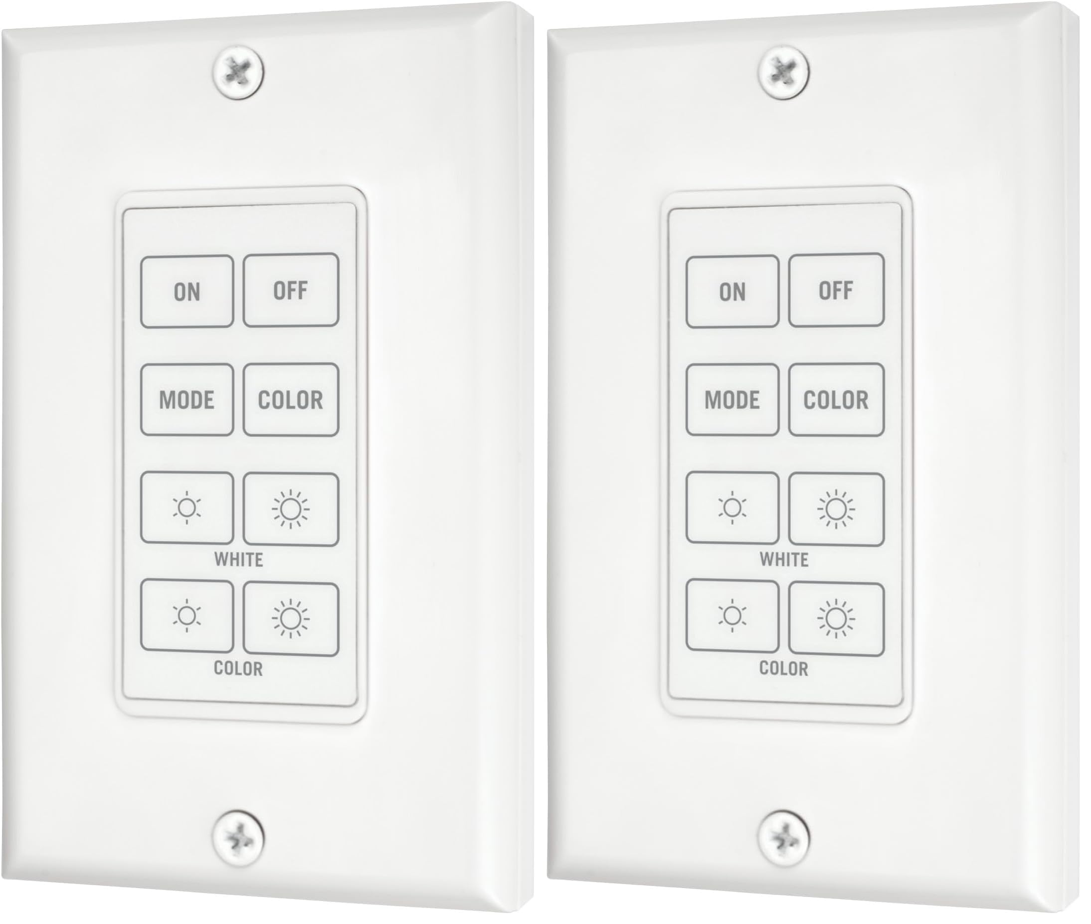 Armacost Lighting 733220 Wireless Touchpad LED Dimming Controls, 1 Count (Pack of 2), White