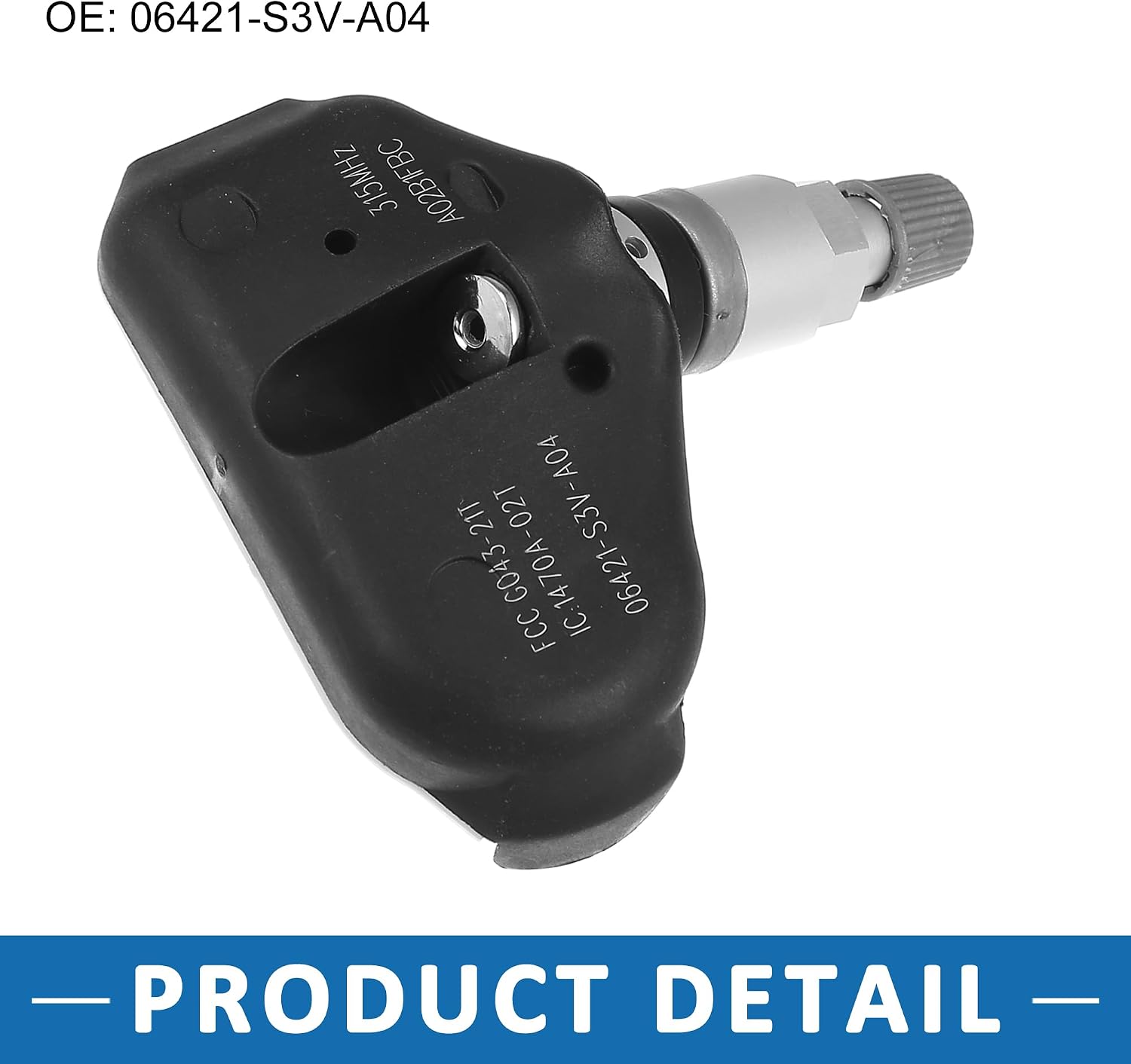 Tire Pressure Sensor 06421-S3V-A04 TPMS Sensor for Acura MDX 2004-2006 (Set of 4)