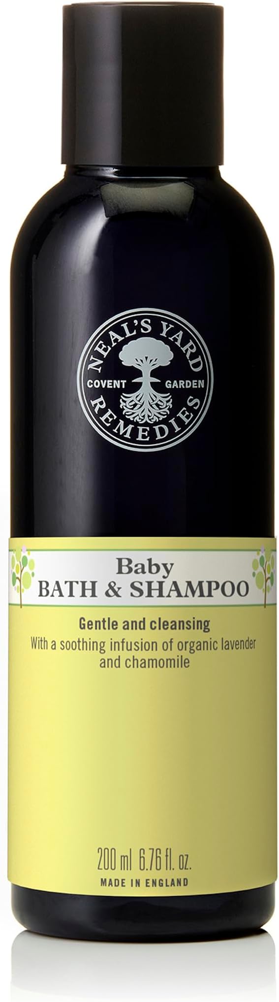 Baby Bath & Shampoo, Body Wash Suitable For Newborns, With Lavender & Chamomile, Vegan & Cruelty-Free, 200ml