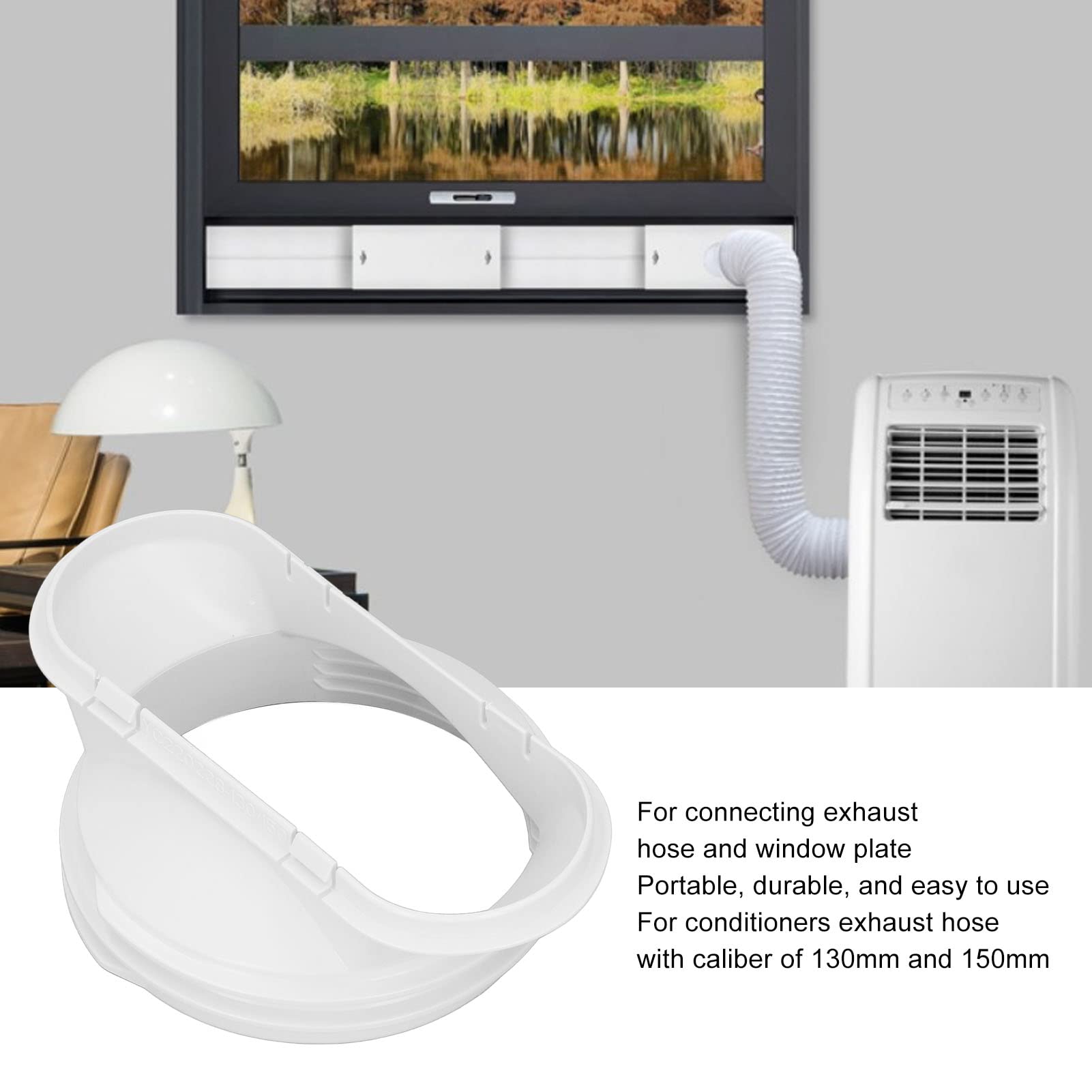 Adapter Okienny Klimatyzatora, Akcesoria Do Węży Przenośnych Abs, Adapter Klimatyzatora, Złącze Węża Klimatyzatora Do 130 Mm I 150 Mm.