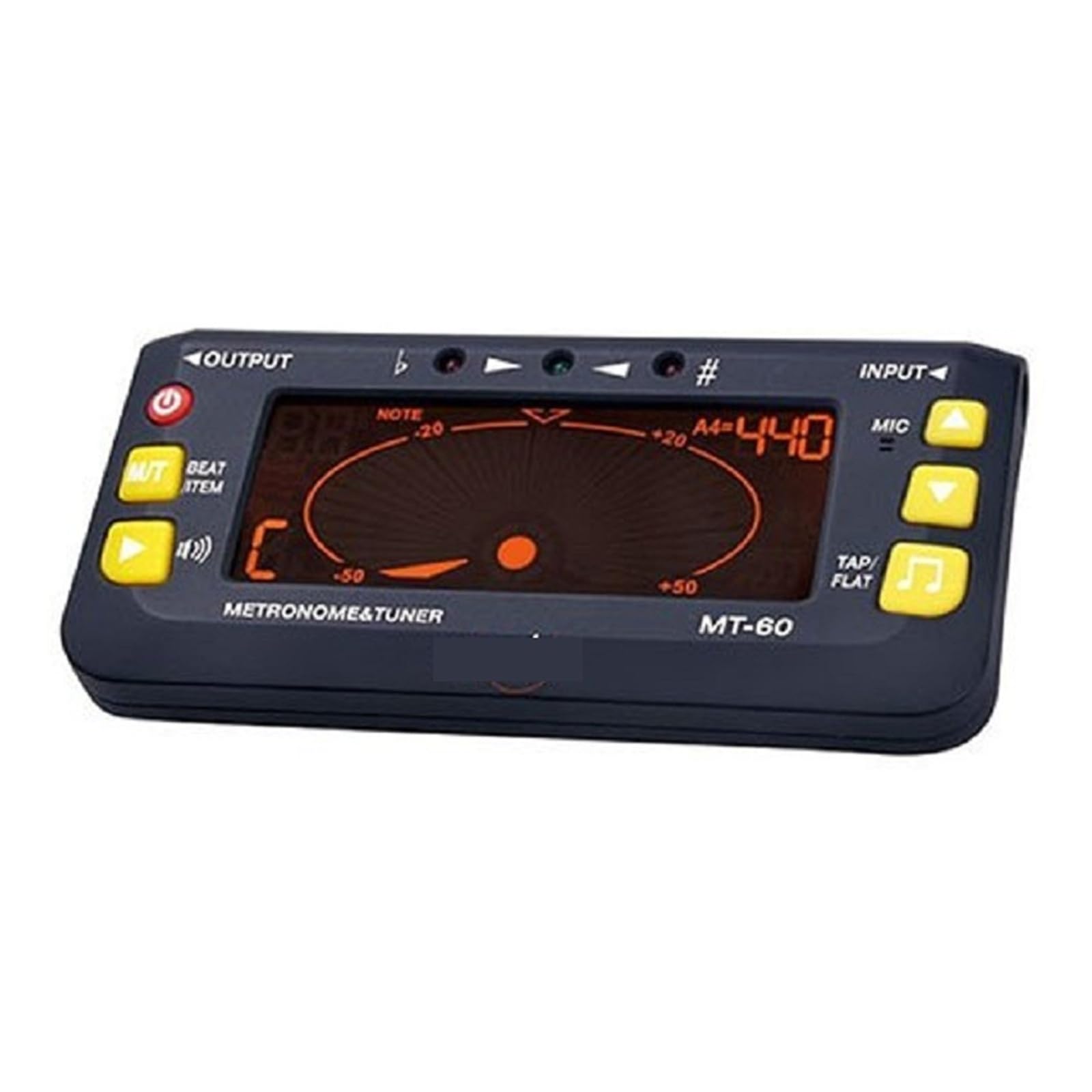 MT-40 LCD gitara metronom generator tonów gitarowych tuner gitarowy (MT-40Guitar violin)