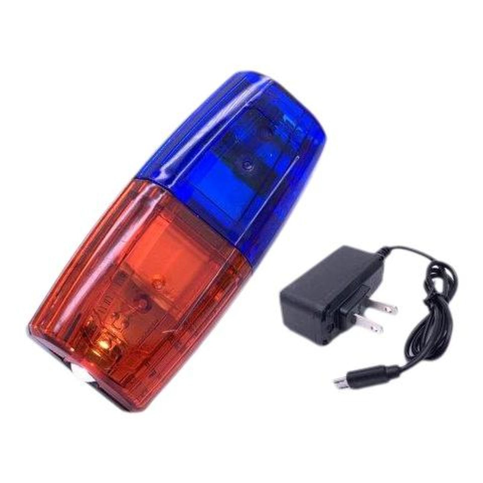 Rechargeable Shoulder Light, Red Turquoise Flashing, Patrol, Cycling, Warning Red Blue Shell Rechargeable-image-48