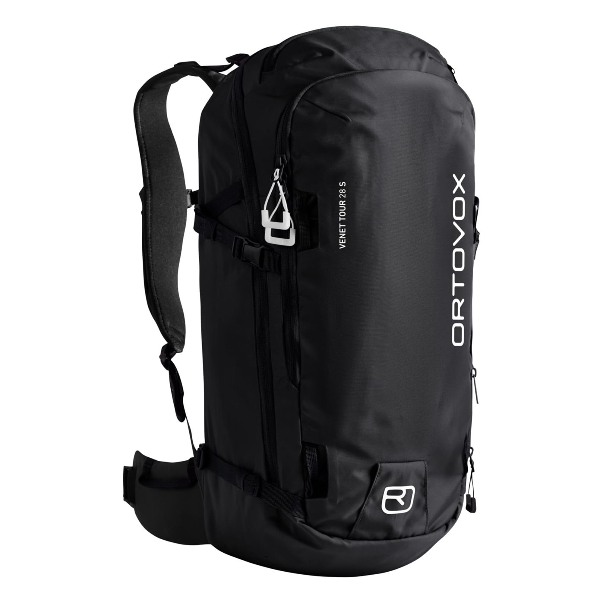 Ortovox Venet Tour 28 S Short Back System Skitouren-Rucksack, Black Raven, 28 Liter