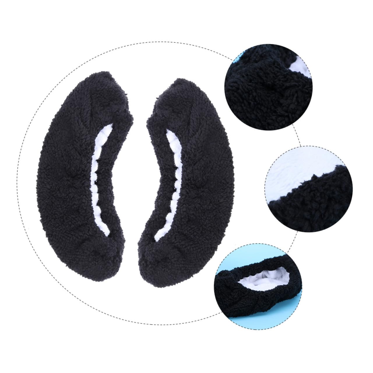 Toddmomy 2paires Housses Éponge pour De Patins à Glace Anti Absorption Eau pour Patinage