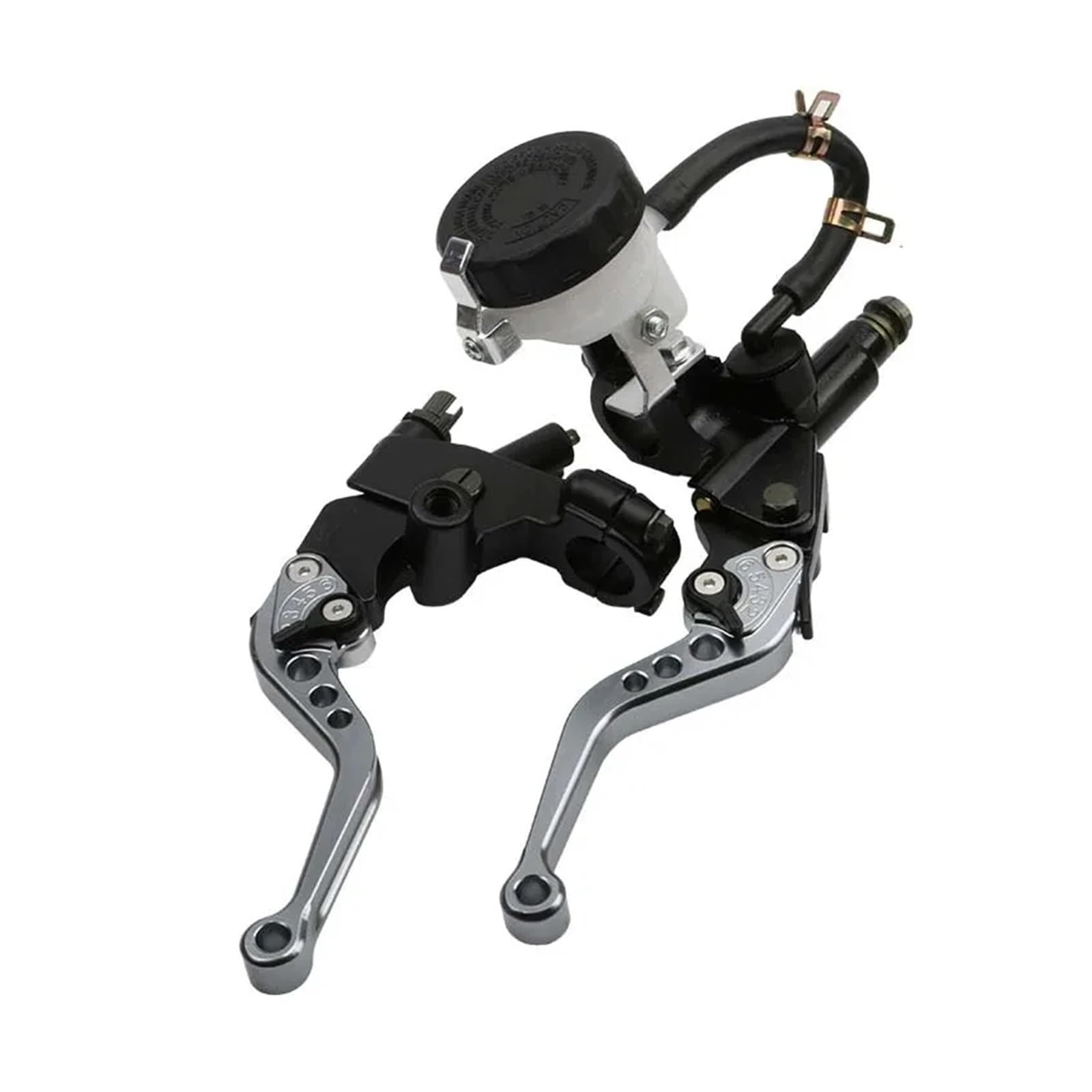 WKDYRIWO for Yam&aha for KA&WASAKI 7 8" 22mm Handbar Motorcyc Universal CNC Adjustab Clutch Brake Master Cylinder Reservoir Motorcycle Brake Clutch Levers