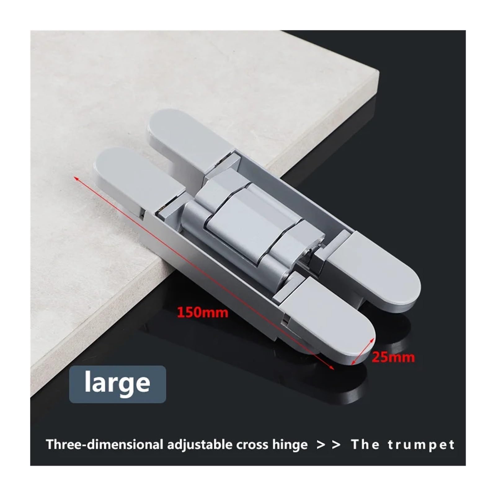 Puerta con bisagras Herrajes for muebles con bisagras Puerta de madera oculta Puerta plegable Forma oculta ajustable Capacidad de carga de 40 80 kg(AC230V)