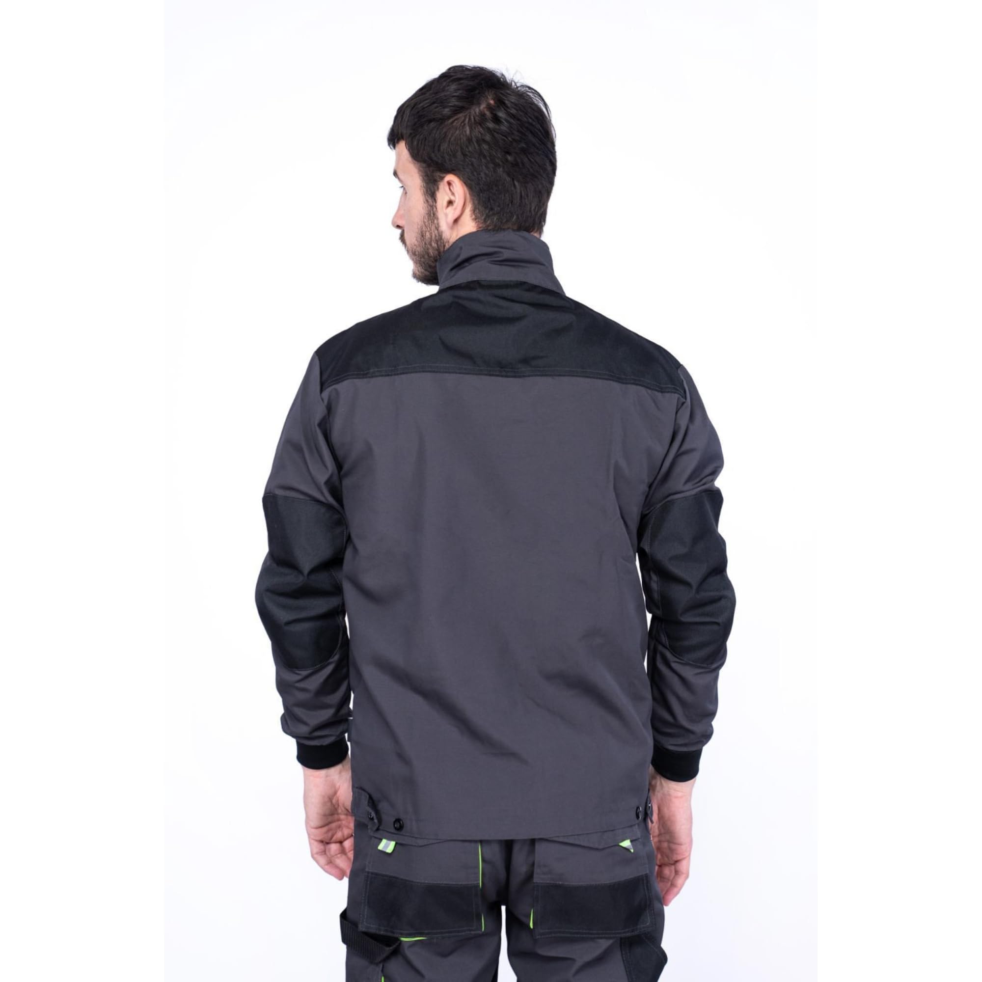 Veste de travail homme, Blouson de travail, Multi Poches, Grande Taille S - XXXL, Manteau de travail, Bleu/Noir/Rouge, Haute qualité Vetement