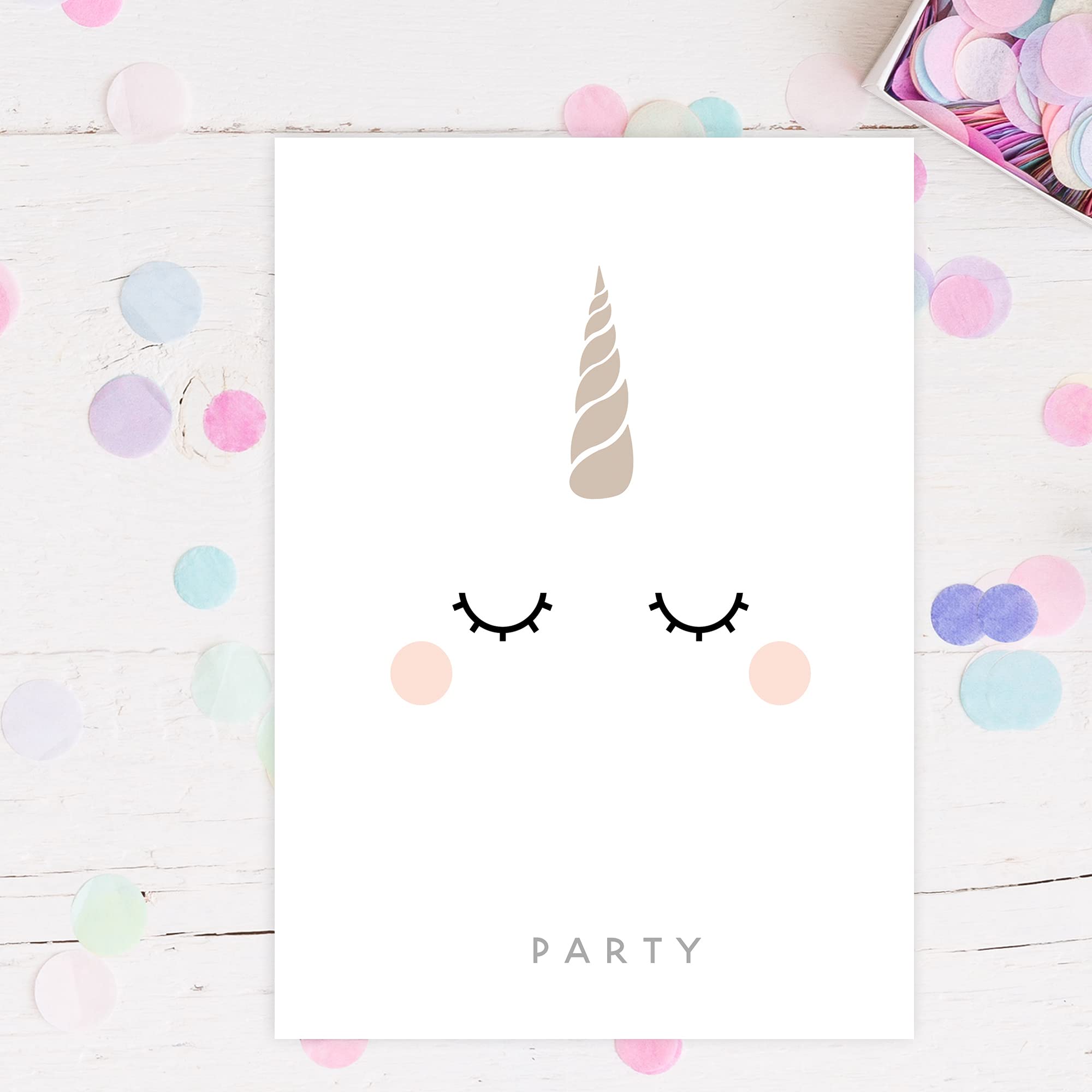 Unicorno: Sei Invitato Alla Mia Festa Di Compleanno... | Crea Inviti Personalizzati Di - Foto 7