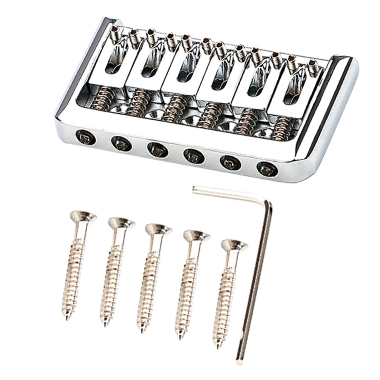 Yardwe 1Set String Acoustic Guitar Bridge Replacement Kit Durable Saddle for Easy Installation Stylish Classical Guitar Accessory Reliable Tuning for Guitarists