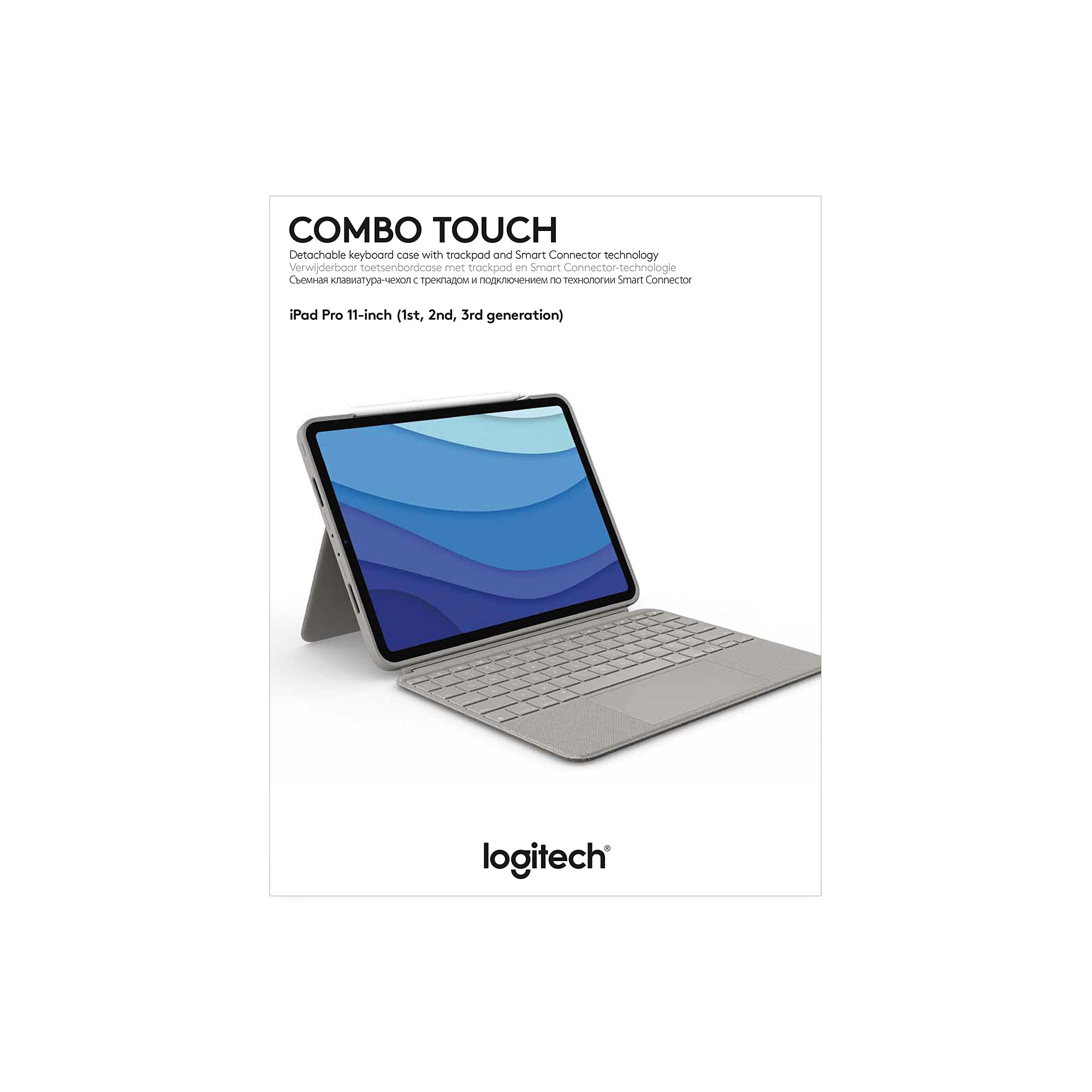 Buy Logitech Combo Touch iPad Pro 11inch (1st, 2nd, 3rd gen 2018