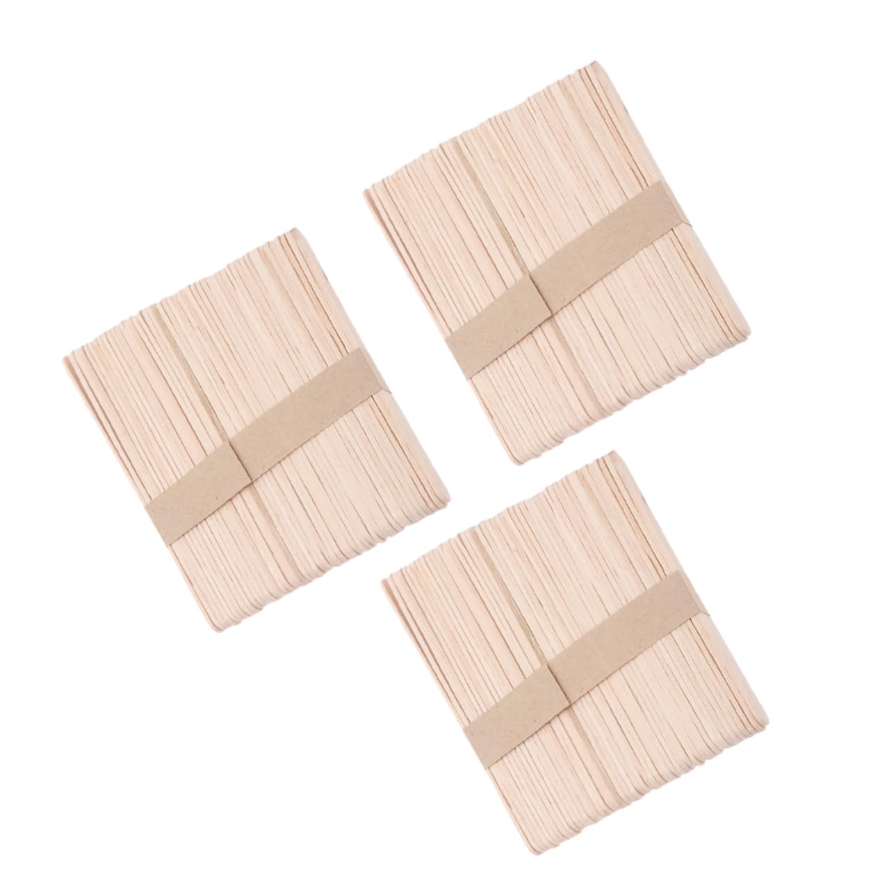 CALLARON Hair Removal Wooden Stick 150pcs Waxing Spatulas for Body Facial Waxing Easy Application