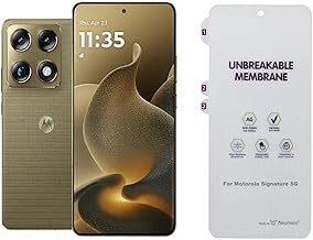 Matte Screen Protector for Motorola Moto Signature 5G (Matte Front Membrane) Anti-Scratch Fingerprint Hydrogel Film(its Not Tempered Glass) pack -1