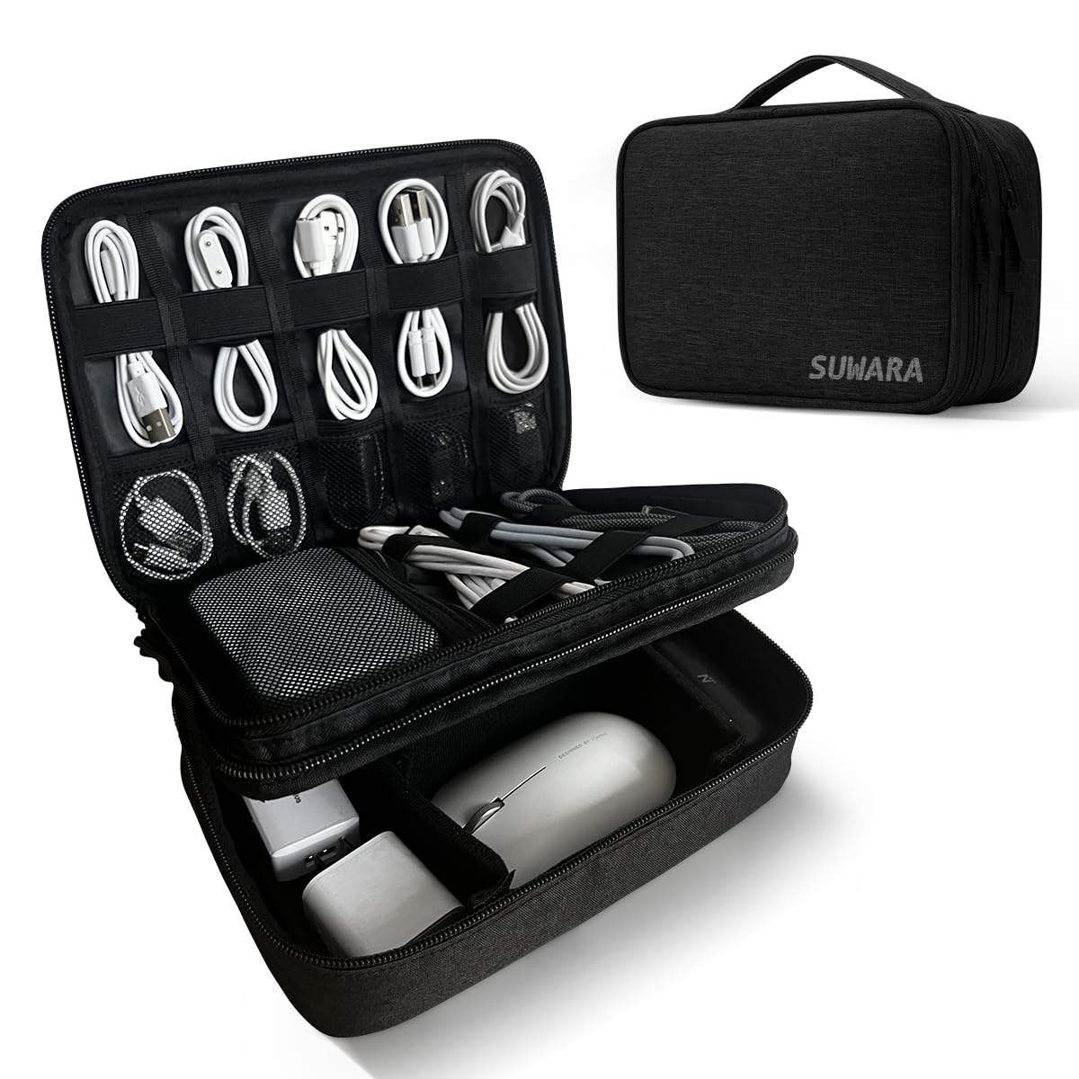 Amazon.co.jp: suwara ガジェットポーチ ガジェット 収納 ガジェット