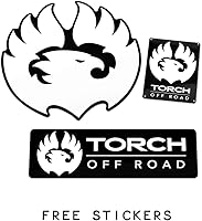 Vista 7 de TORCH 1.5"-2" Rear Add A Leaf Lift Kit for 1995-2023 Toyota Tacoma 2WD 4WD TRD SR5