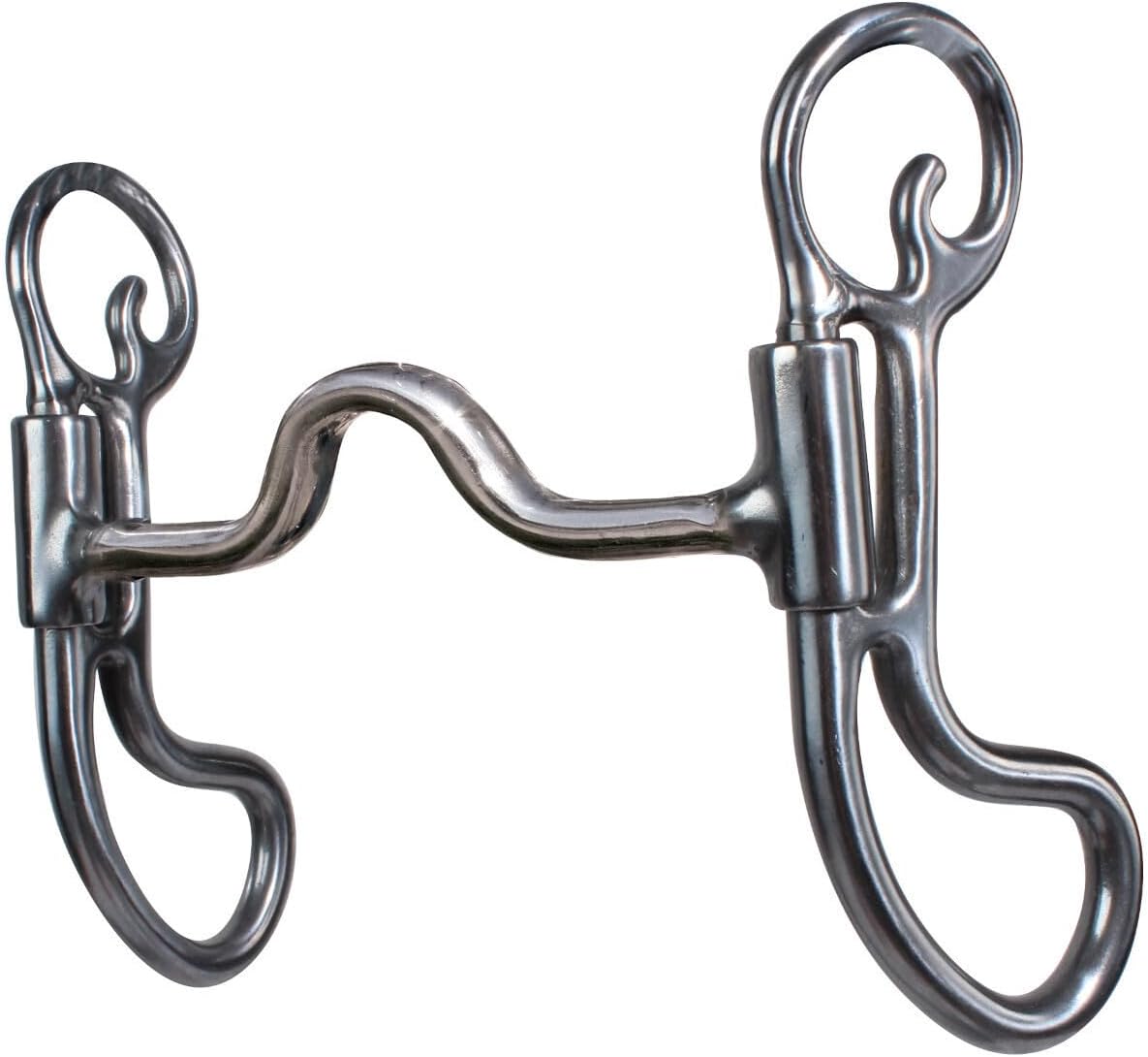 Professionals Choice Smooth Medium Port Teardrop Shank Pony Bit