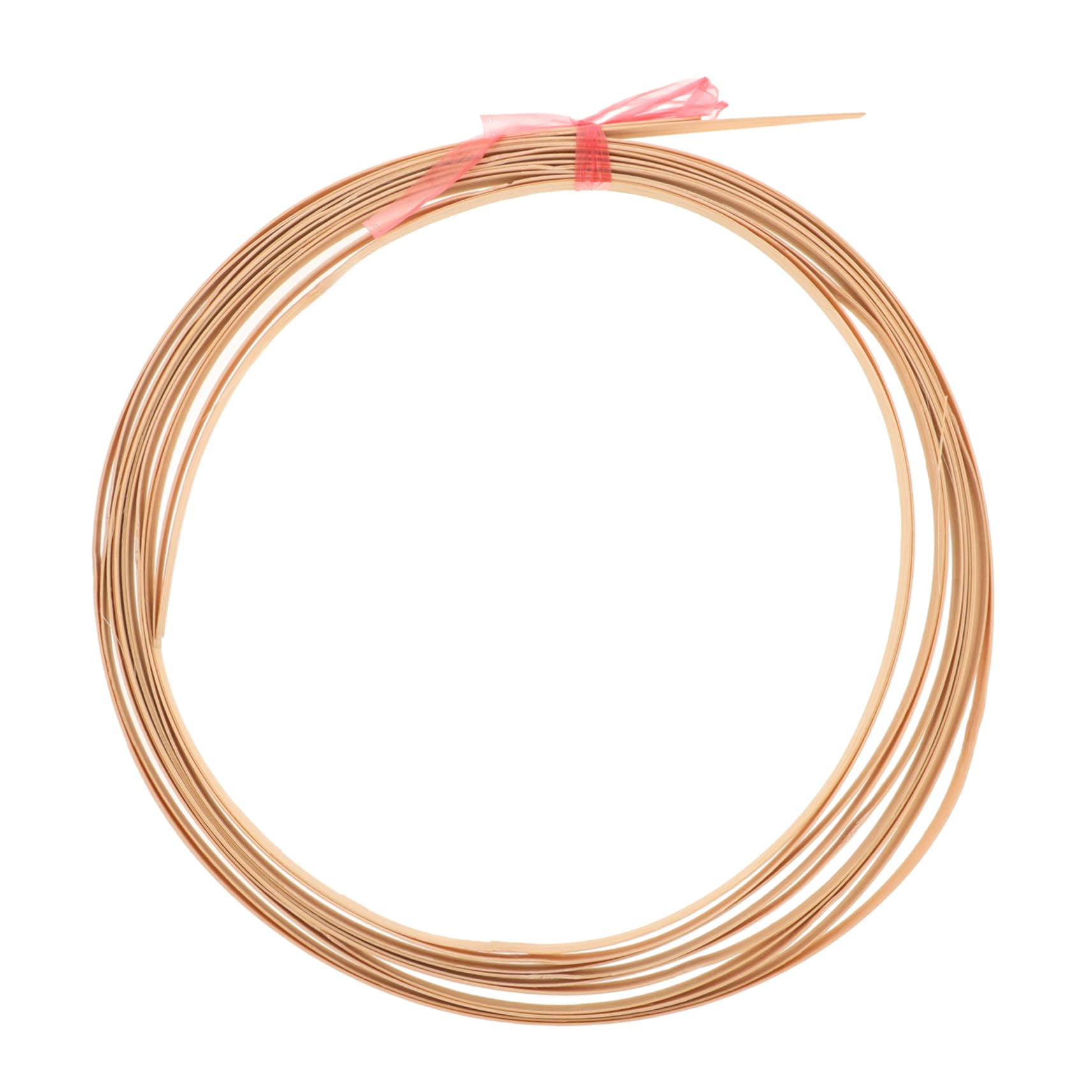 DOITOOL 2 Rolls Weaving Strips of Natural Material for Crafts for Basket Making Furniture Repair Durable Sturdy Long Smooth Surface for Easy Shaping