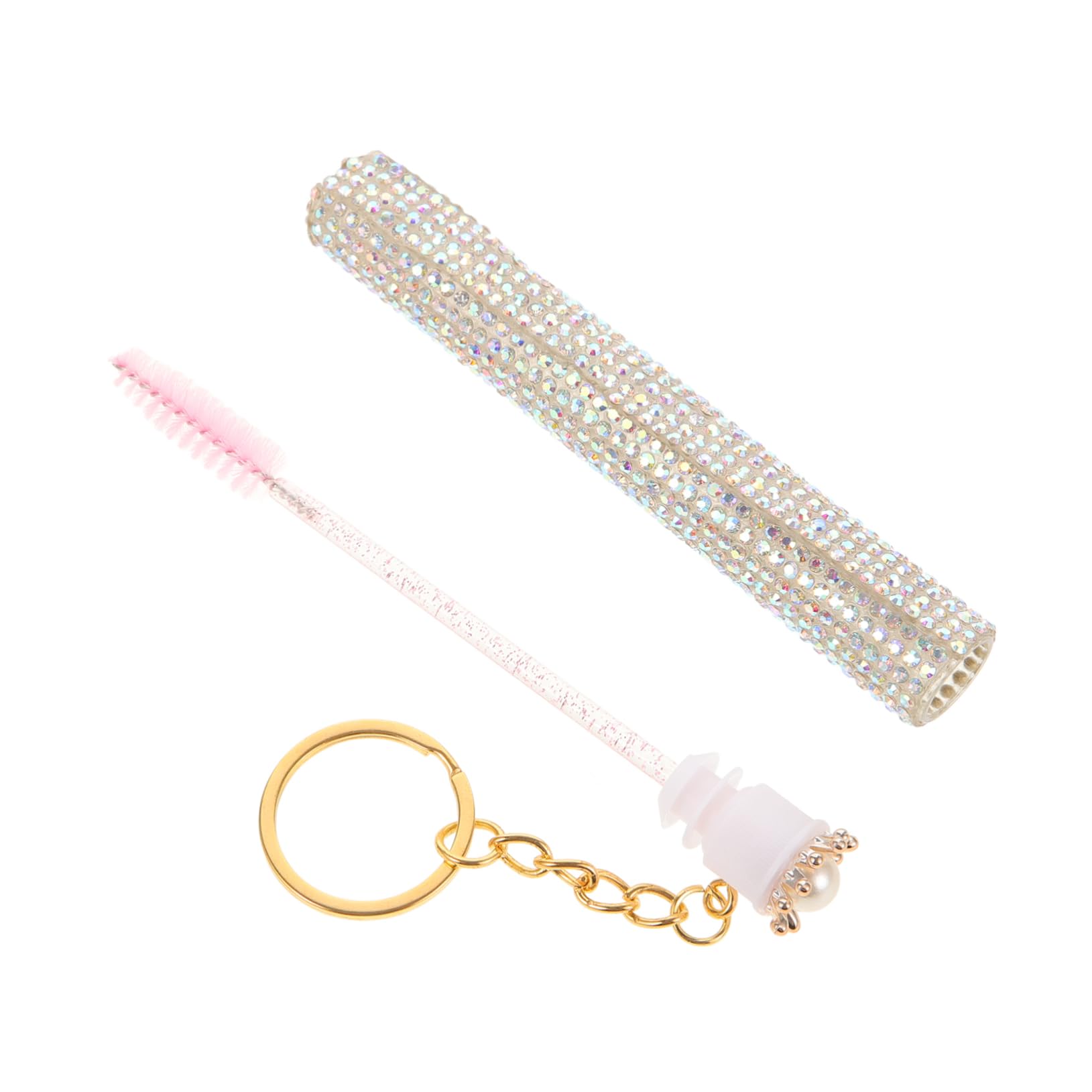 NOLITOY Mascara Brush in Tube Lash Separator Applicator Gentle on Eyes Perfect for Travel Everyday Beauty