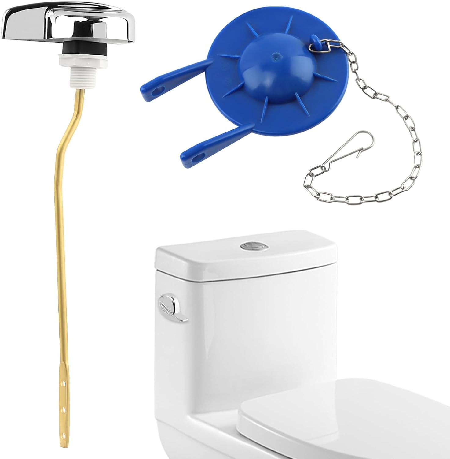 QWLWBU Universal Toilet Handle Replacement Kit,Toilet Tank