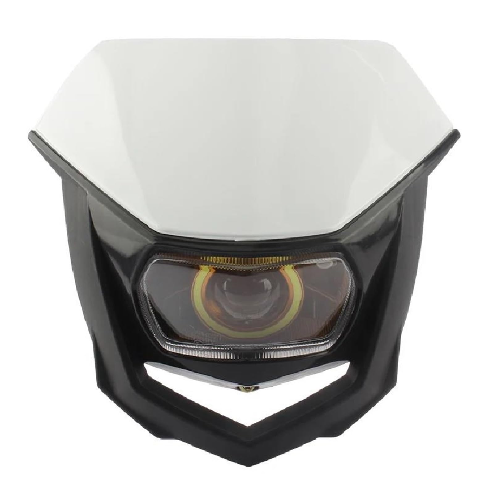 Genérico Faros delanteros moto Accesorios Universales Conjunto Faro Delantero LED Motocicleta Plástico Para CRF Faros motocicleta moto