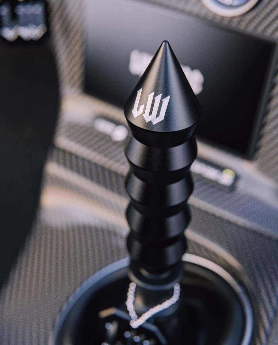 Amazon.co.jp: ライクワイズ デスグリップ ブラック 黒 シフトノブ  