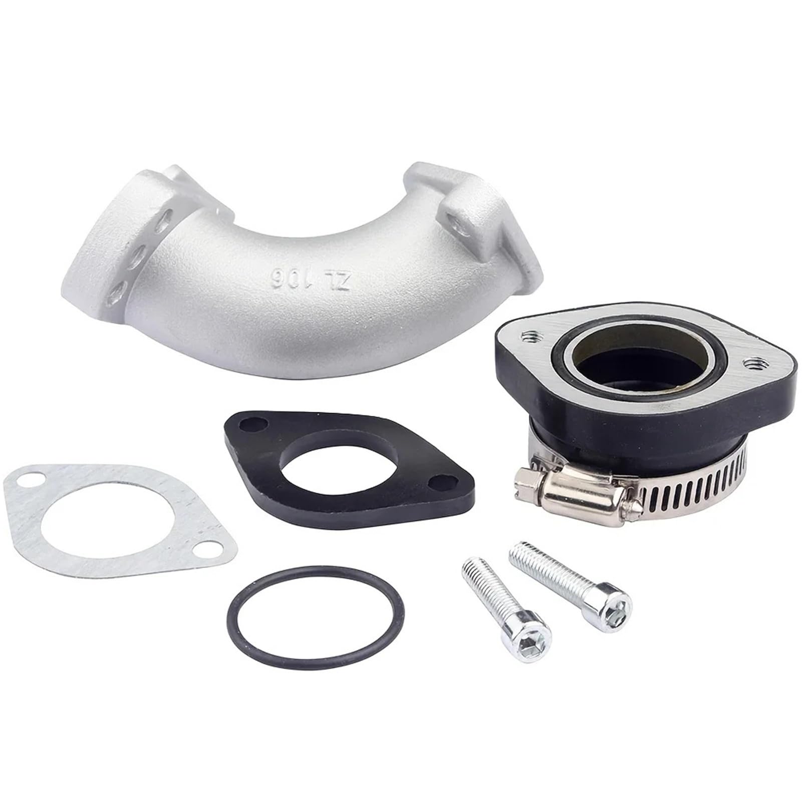 Ncrxq Multi-Colored Motorcycle Intake Manifold Carburetor Rubber Mainfold Adapter Inlet Intake Pipe Kit For Vm22 Pe19 Pe26 Lifan Yx Pit Dirt Bike