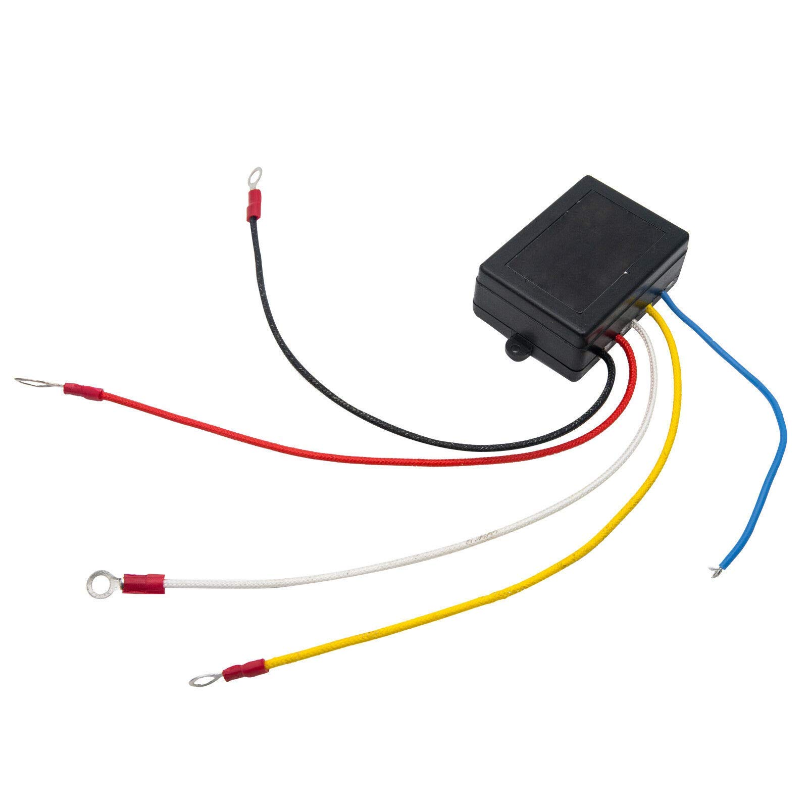 Riloer 2 pièces 12V Kit de télécommande de treuil sans fil, contrôleur de commutateur de casque universel pour camion de voiture
