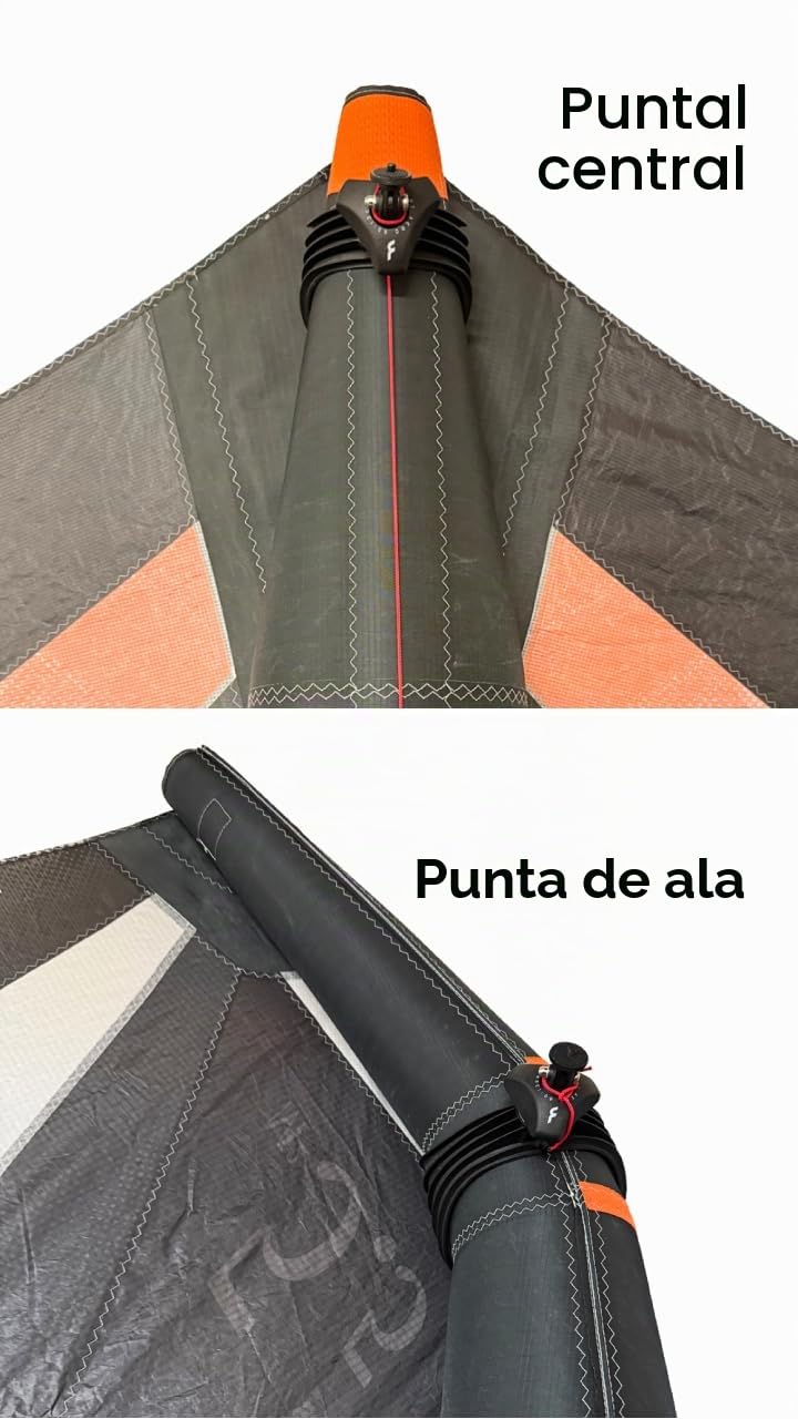 Soporte de ala Aero-130 para cámaras de acción. Compatible con todas las cámaras GoPro.
