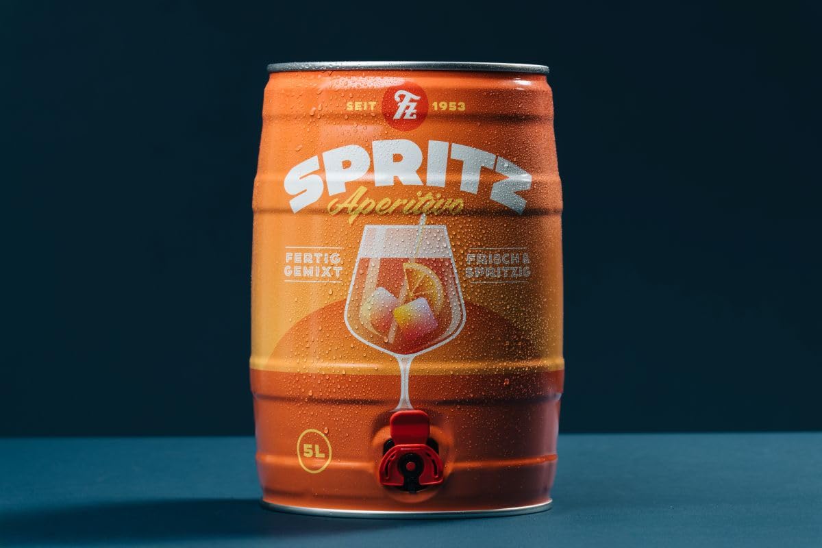 FZ - Spritz Aperitivo, 5 Liter Dose, 10,2% vol., Fertig gemixt.