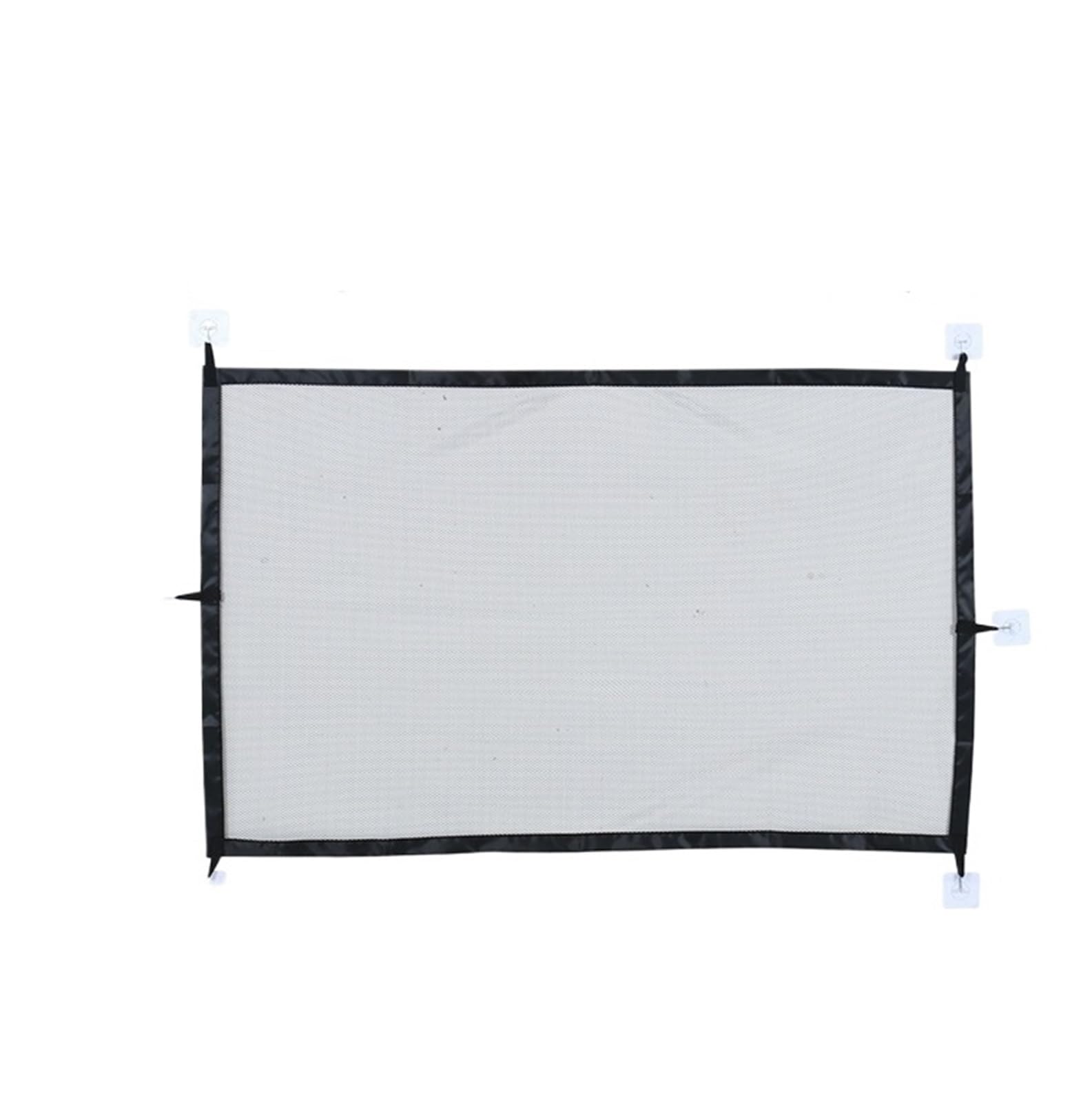 Retractable Dog Gate Pet Dog Barrier Fences With 6pcs Hook Isolated Network Stairs Gate Folding Breathable Mesh Safety Fence(A)