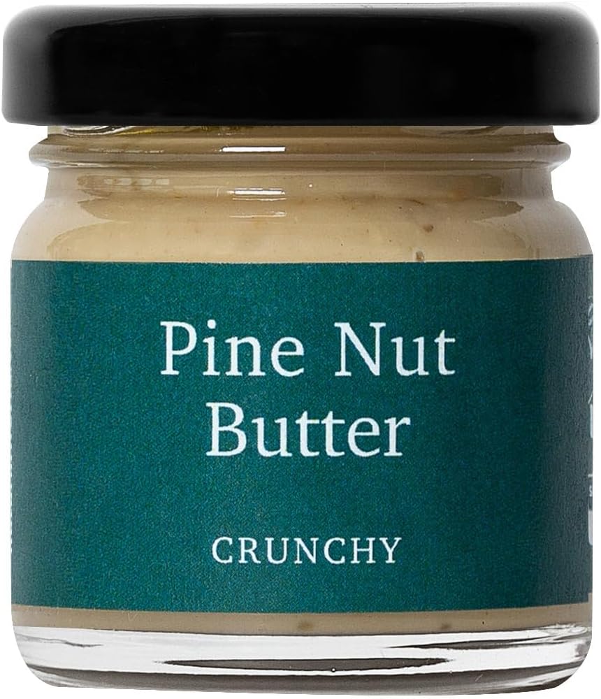 Nutural World - Crunchy Pine Nut Butter (35g) Great Taste Award winner - Combine any 4 to make your own gift set