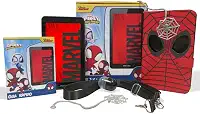 Tablet Positivo Twist Tab Kids Spidey + 2GB RAM 64GB Armazenamento, Tela 7' 60Hz, Selfie 2MP, 3100mAh, Wi-Fi, Android 11 Go, Capa Personalizada (T780S) - Preto