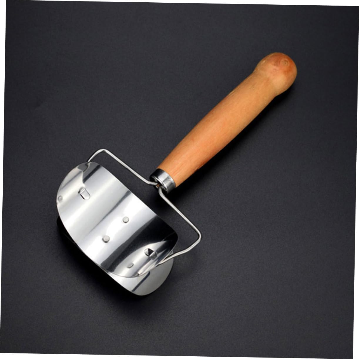 Mikinona 5sets Dumpling Wrapper Skin Cutter Kitchen Dumpling Wrapper Maker Stainless Steel Non-stick Design 2pcs*5