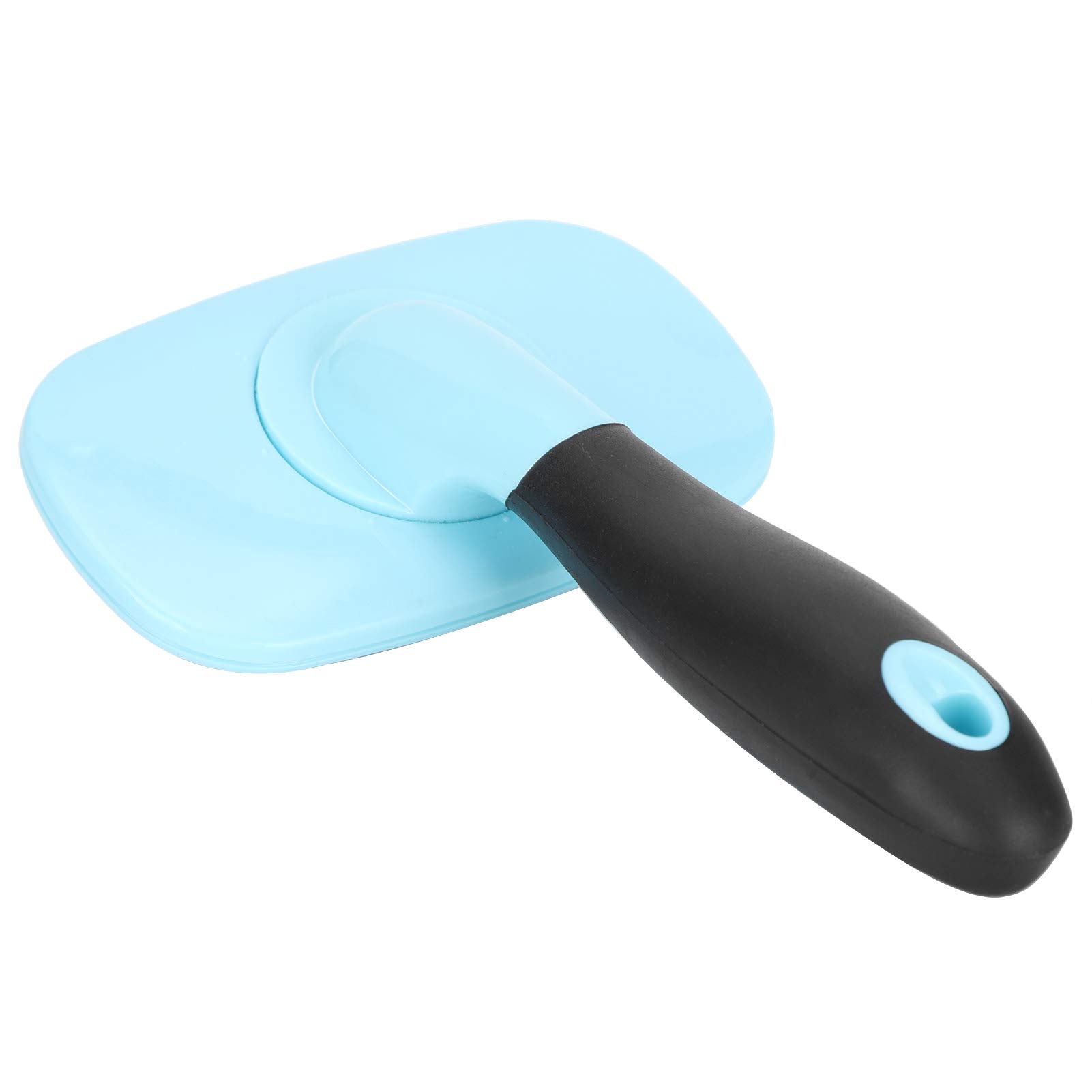 Ymiko Cat Hair Brush, 360 Degree Rotation Deshedding Brush Dog Cat Dog Hair Removal Comb Pet Grooming Tool Comb for Pets with Long or Short (with a Little Blue)