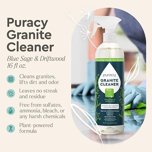 Miniatura 2 de Puracy Everyday Surface Cleaner - Paquetes concentrados para limpiar superficies, hace 32 onzas de limpiador natural multisuperficie sin rayas, sin