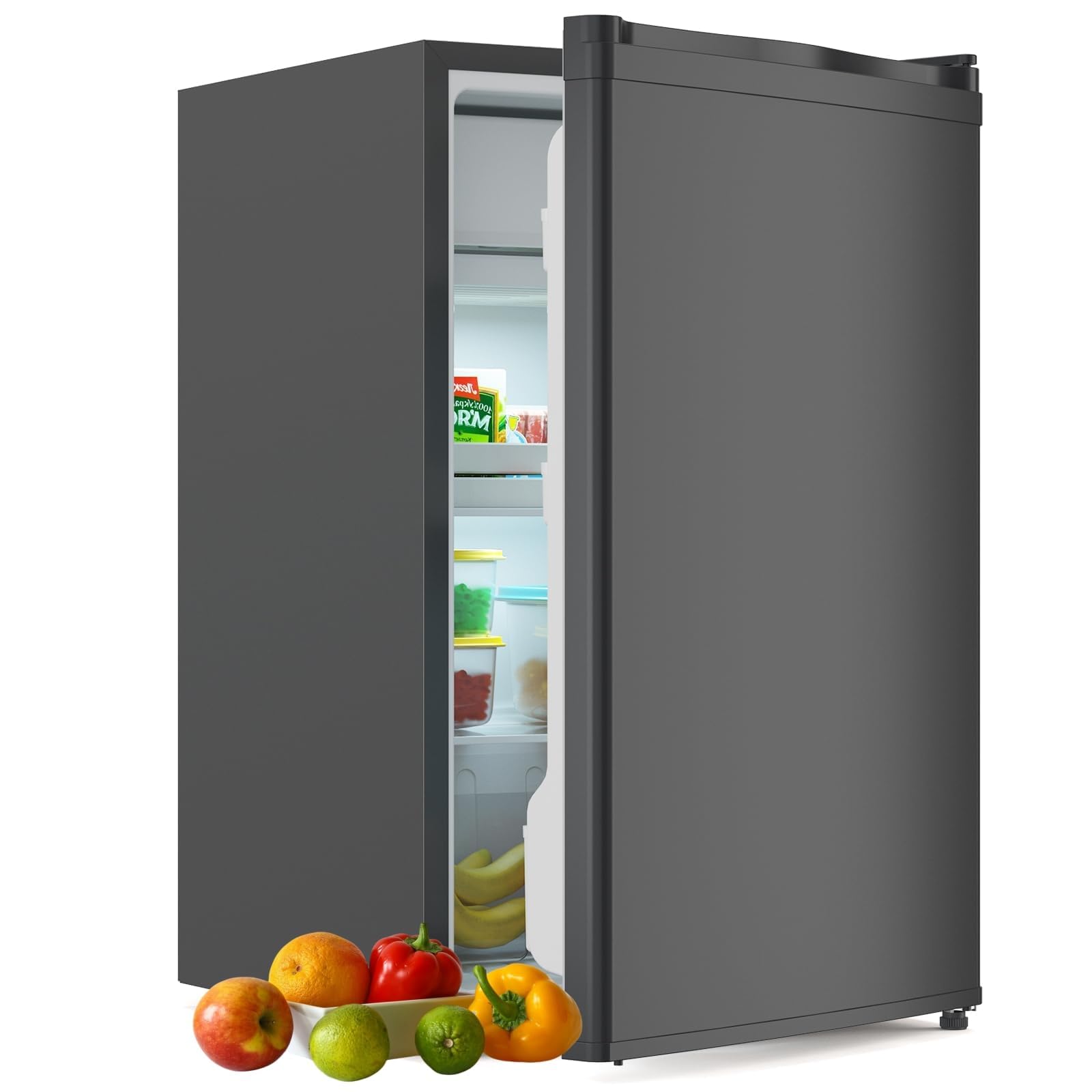 ChicHabitat YodxmH6kcvmbo-hGwp9dNQR0343 4.3 cu ft Compact Fridge Black