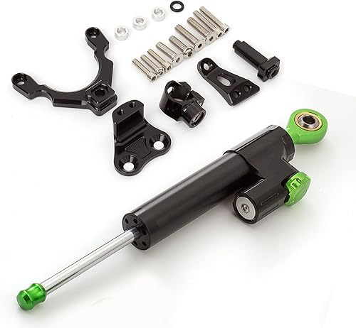 Miniatura 6 de Compatible con Z900 ZR900 2017 2018 2019 2020 CNC amortiguador de dirección de motocicleta estabilizador barra de control de amortiguador con