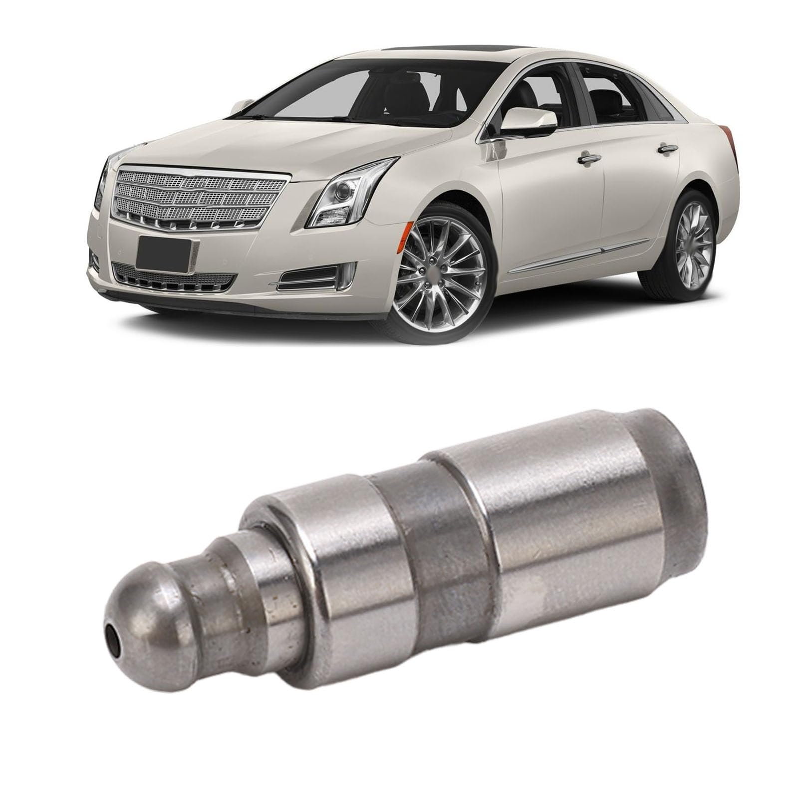 Set Punterie Valvole Motore - 16 Pezzi - Compatibile con ATS, CTS, STS, 146 2.4L DOHC L4, Chevy - Sostituisce HL129, 12572638, 24100005 - Riduce il rumore del motore