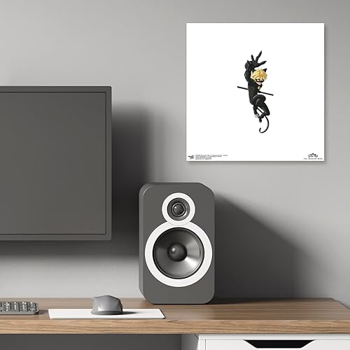 Miniatura 5 de Trends International Gallery Pops Miraculous Tales of Ladybug & Cat Noir - Cat Noir Wall Art, Unframed Version, 12" x 12"