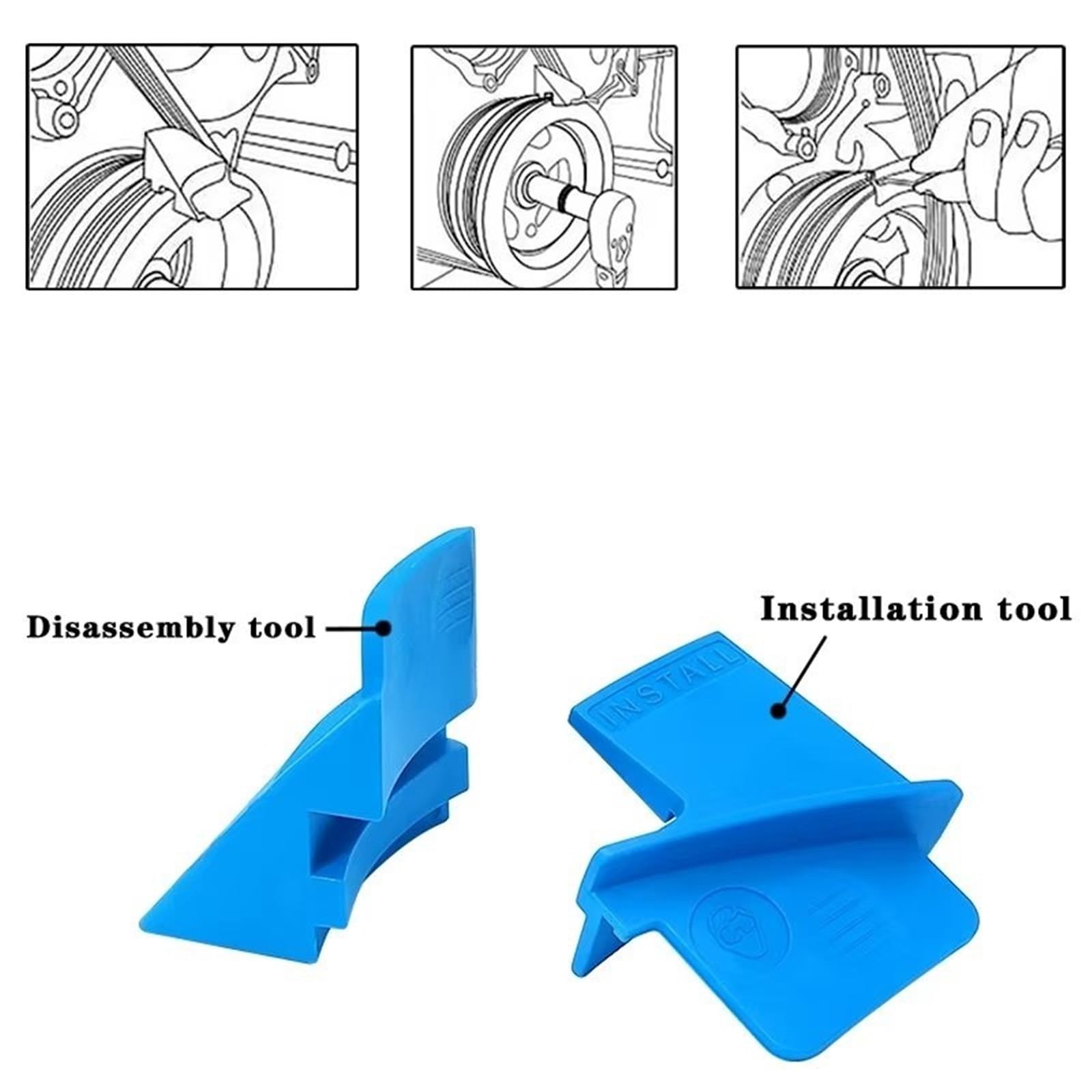 Set Strumenti Messa Fase Compatibile con Chevy per Aveo per Cruze per Orlando per Trax 2008-2025 1.4L 1.6L 1.8L Kit di Strumenti per La Fasatura Dell'albero A Camme del Motore