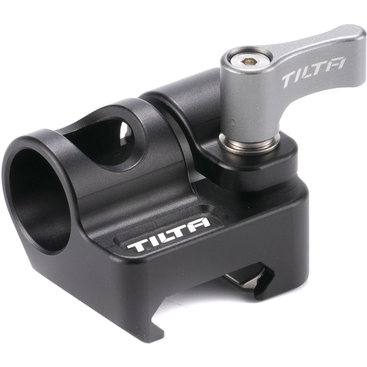 Tilta Supporto per asta da 15 mm a adattatore NATO compatibile con le nostre gabbie per fotocamere complete e mezze - Nero TA-15RH-NTA-B