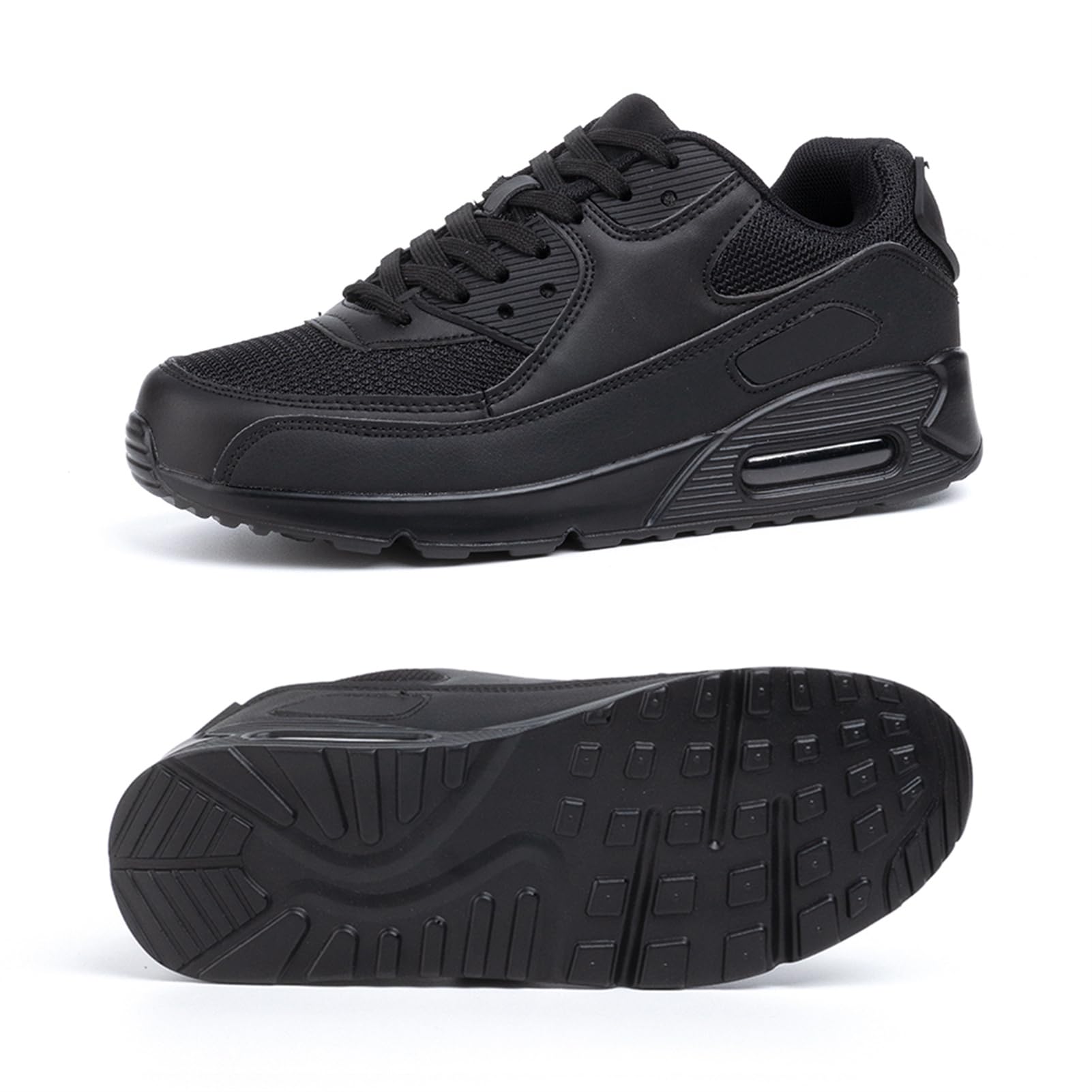 Hitmars Scarpe Running Uomo Donna Donna Ginnastica Sneaker Leggere Traspirante Outdoor Sportive Calzature da Corsa Pallavolo Tennis Nero Verde Bianco Rosa Giallo EU36-EU47