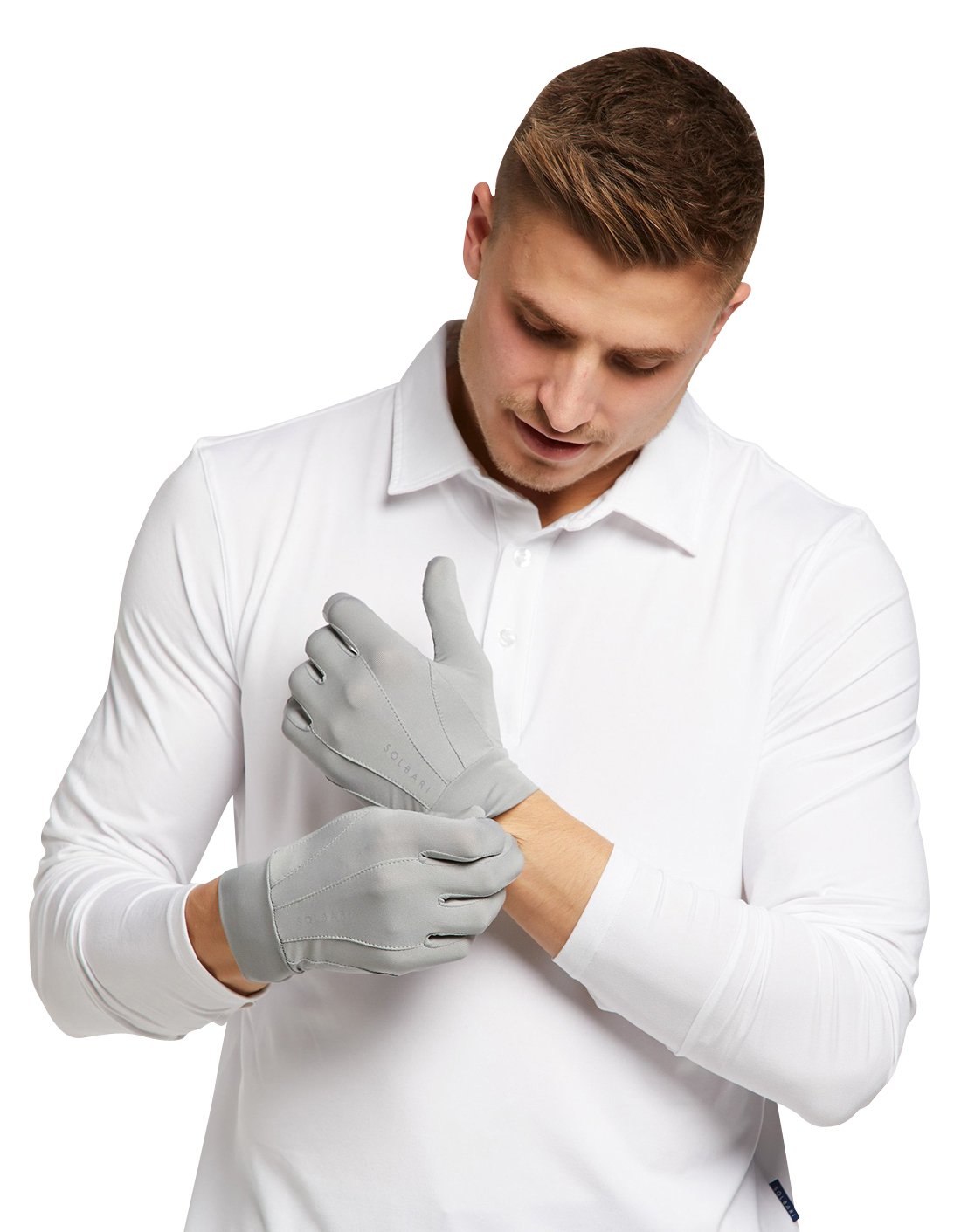 Solbari UPF 50+ Sun Protection Driving Gloves – Touch Screen Sensitivity, For Men & Women