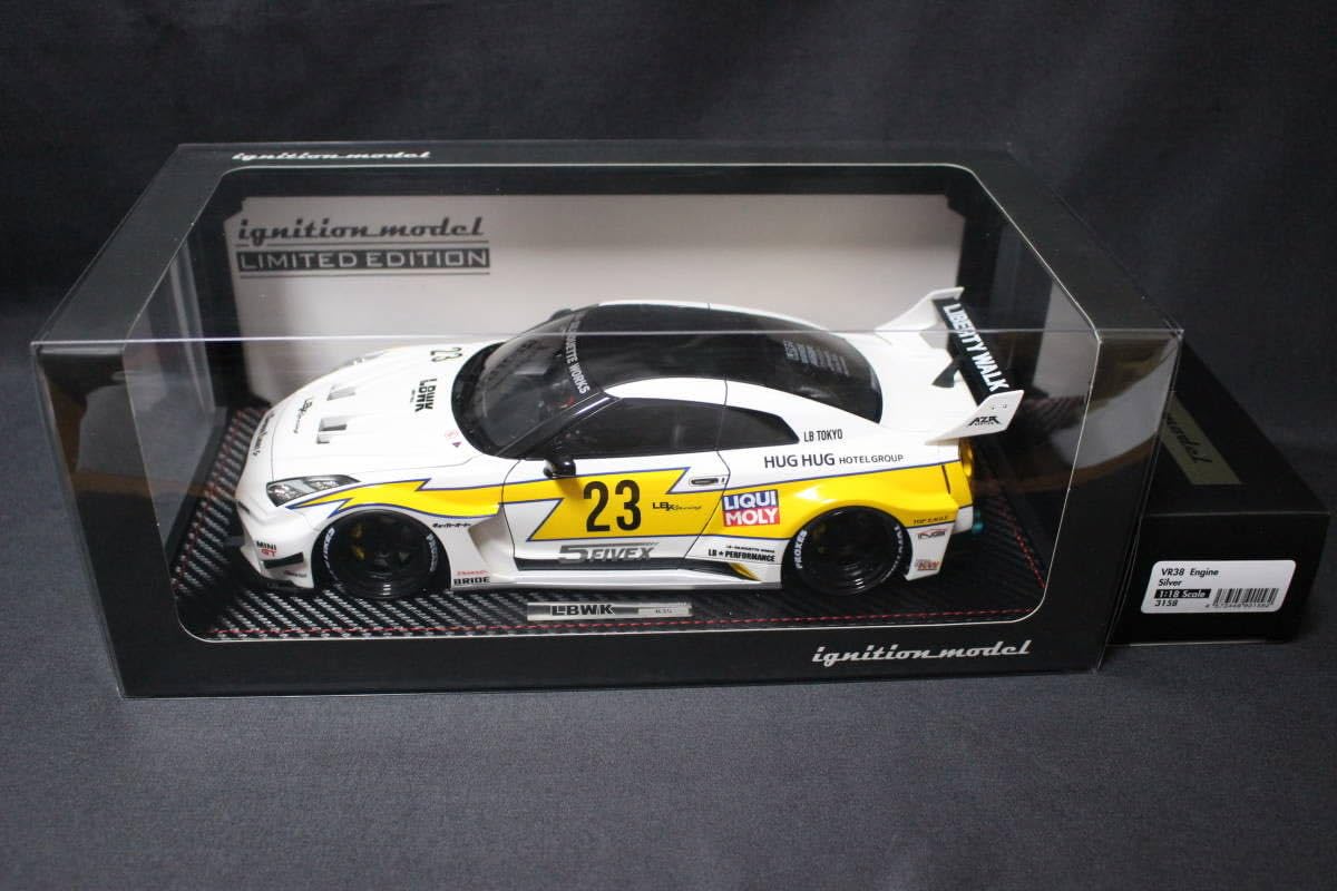 LB-WORKS シルエットワークスR35 1/18 イグニッションモデル 1/18スケール ignition model「LB-WORKS Nissan GT-R R35 Type2
