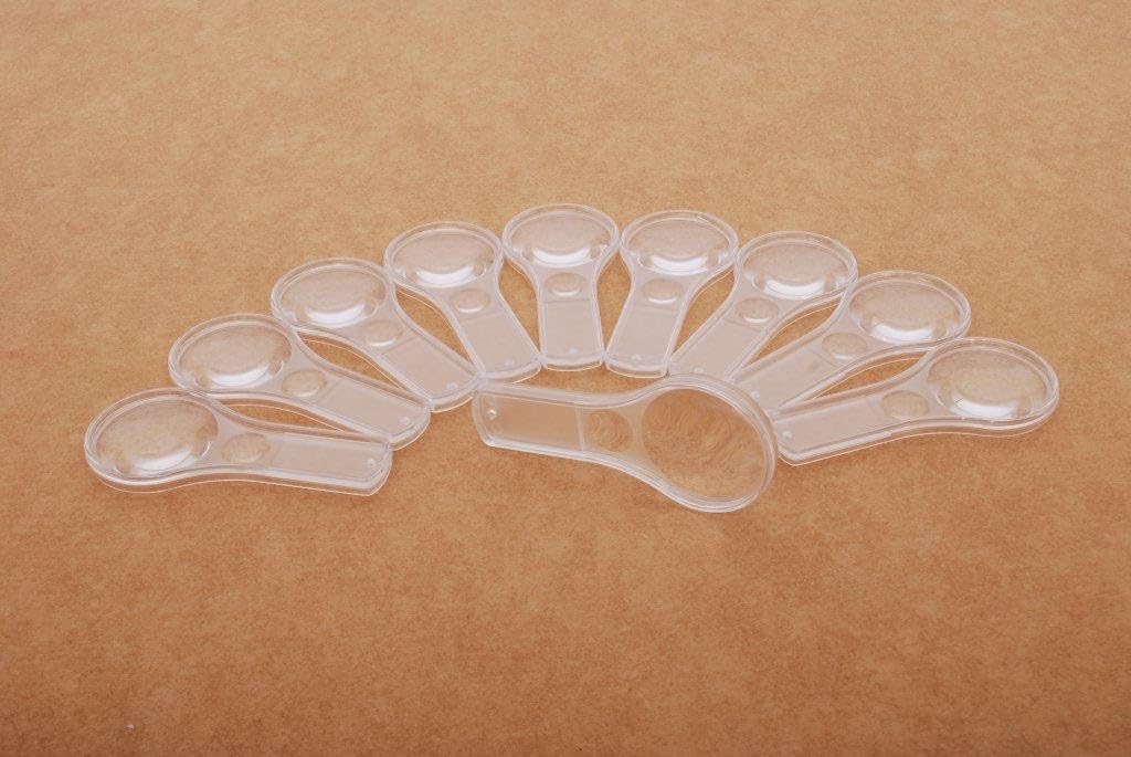 TickiT 48147 Magnifiers, Small, 45 (Pack of 10), Clear, 4.5cm - Image 3