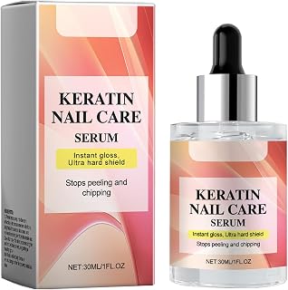Nail Strengthener Keratin Nail Natural Oil Moisturizes and Softens Dry Cuticles for Repairing and Strengthening Cuticles Nails 30ml 25