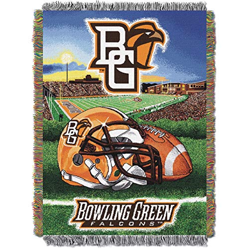 Northwest Bowling Green Falcons NCAA Woven Tapestry Home Field Advantage 48" x 60" Throw
