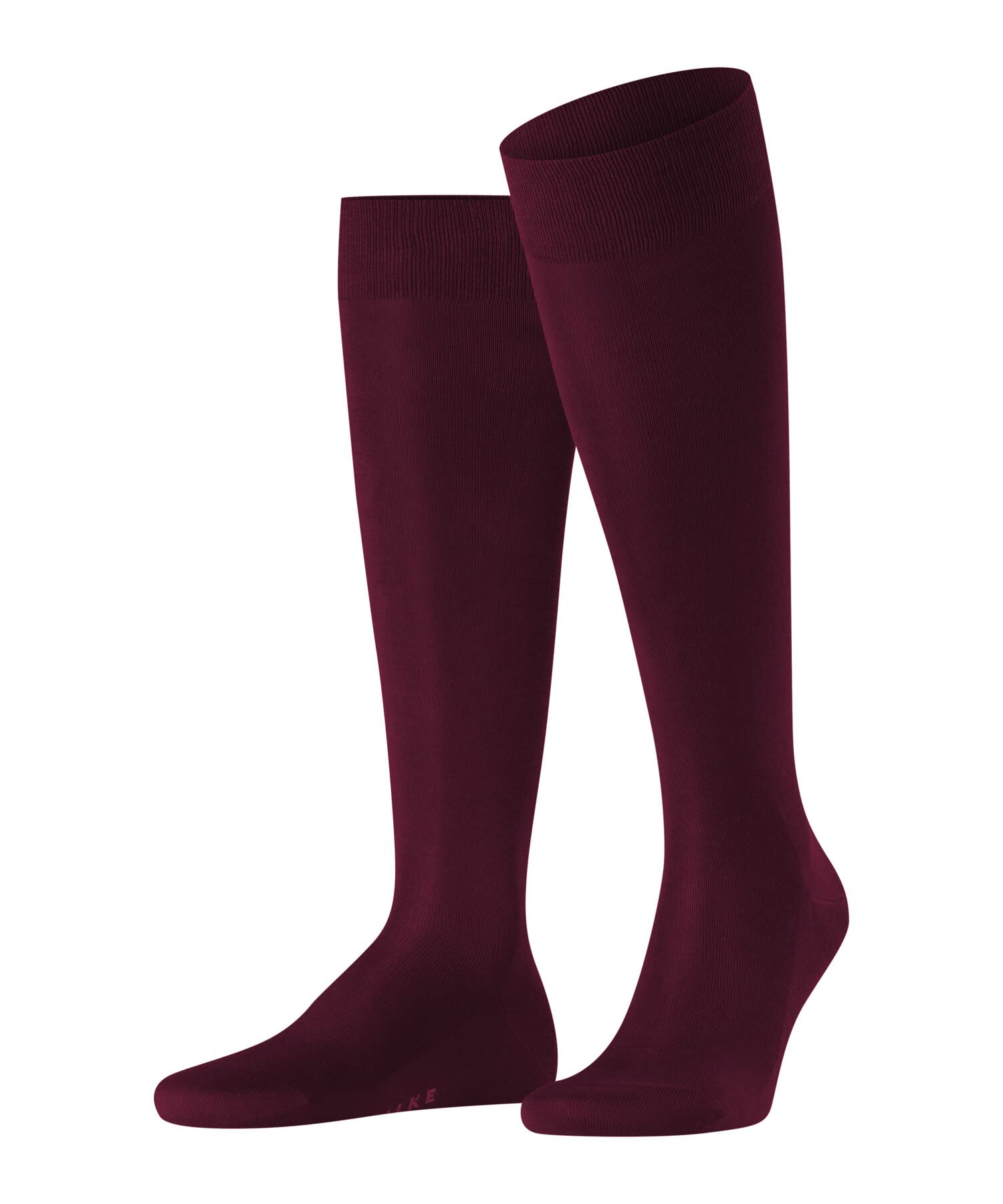 FALKE Men's Tiago Cotton Knee High Dress Socks, 1 Pair
