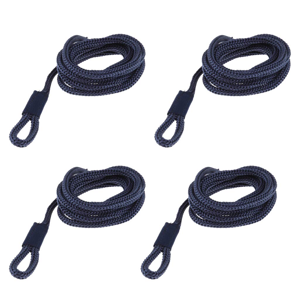 6 mm × 1,5 m Bootsfenderleine, doppelt geflochtene Fenderleine